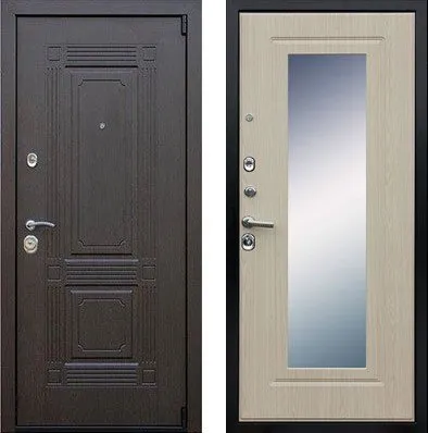 Фото Дверь Викинг с зеркалом DIS006702